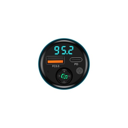 Transmissor FM NAVITEL BHF05 MAX Bluetooth 5.3 USB-C 30W USB-A 18W