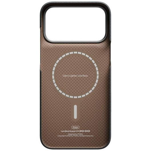 PITAKA Edge Case Argyle Aramid-MagSafe-Hülle für iPhone 17/18 Pro Max