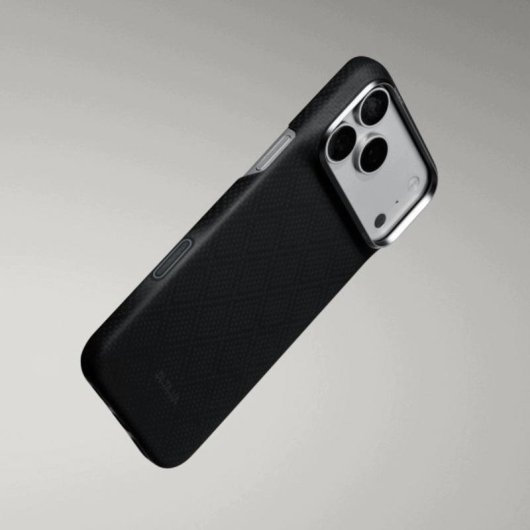 PITAKA Edge Case Argyle Aramid-MagSafe-Hülle für iPhone 17/18 Pro Max