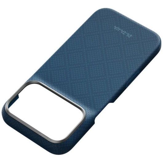 Funda para móvil Pitaka Edge Case Argyle azul MagSafe para iPhone 17 Pro y iPhone 18 Pro