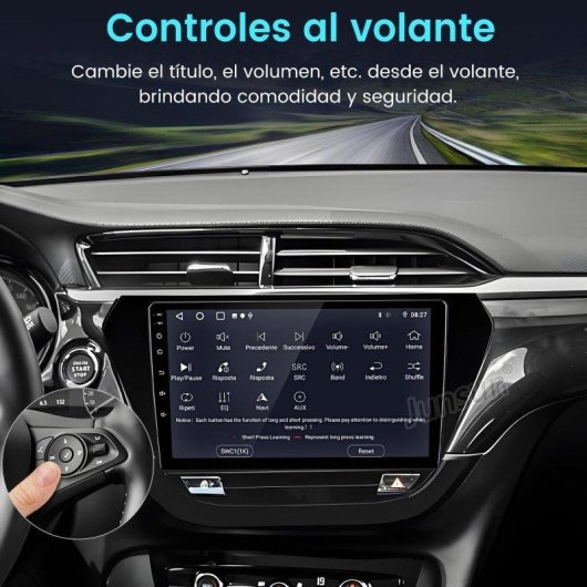 Autoradio JUNSUN Opel Corsa F 9p Android CarPlay
