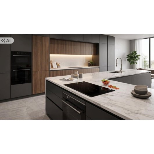 Induktionskochfeld Fagor 3IF-355BS PowerBooster schwarz