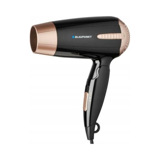 Secador de Pelo Plegable Blaupunkt HDD301BK 1200W 3 Temperaturas 2 Velocidades Negro