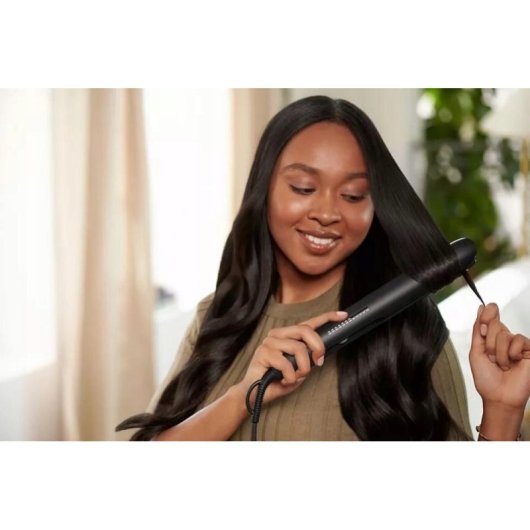 Piastra per Capelli Ceramica Shark SilkiPro Straight 230 C Asciutti e Umidi Turchese