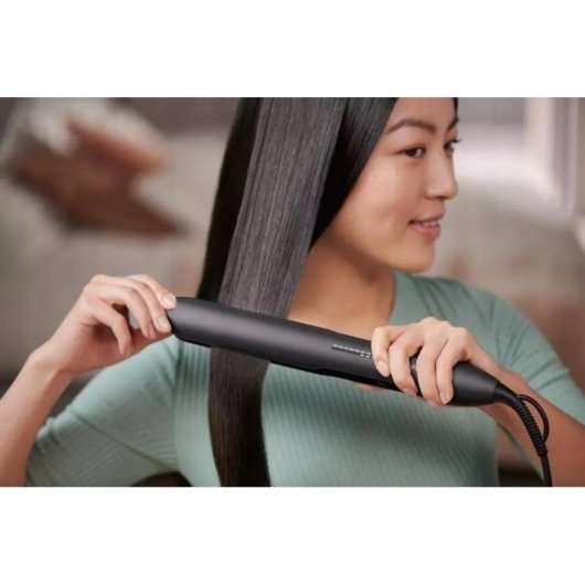 Piastra per Capelli Ceramica Shark SilkiPro Straight 230 C Asciutti e Umidi Turchese