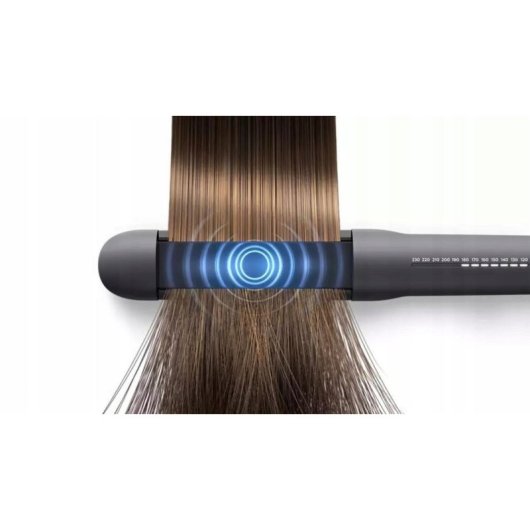 Piastra per Capelli Ceramica Shark SilkiPro Straight 230 C Asciutti e Umidi Turchese