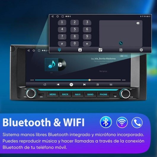 Autoradio JUNSUN 10,26 pollici CarPlay Android Auto BMW X5 E53 2GB 64GB GPS DAB+