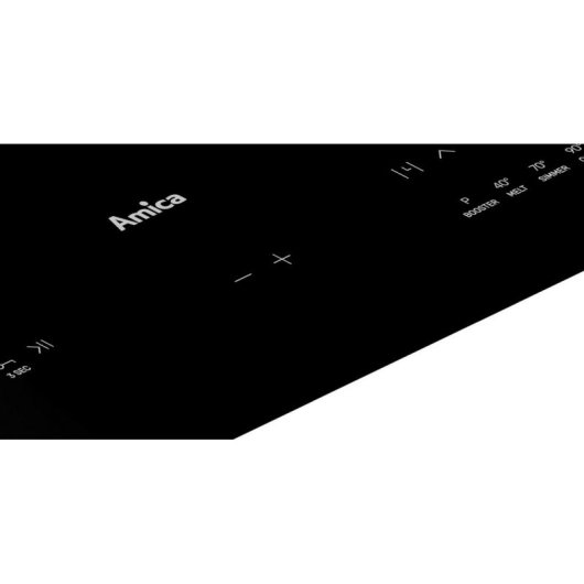 Placa de inducción Amica PIH6540PHTULN 3.0 59,2 cm 4 zonas 3,7 kW negra