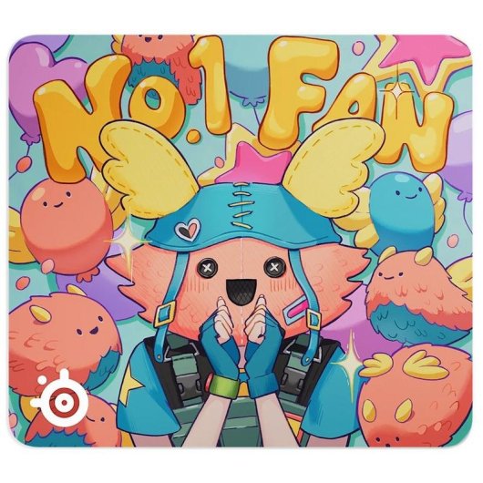 Tappetino gaming SteelSeries QcK L Fortnite Guff 450 x 400 x 2 mm