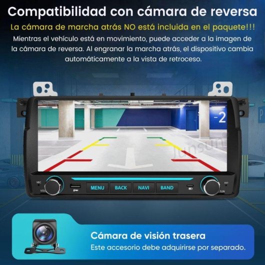 Autoradio JUNSUN Schermo 10.26in Carplay Android15 BMW E46
