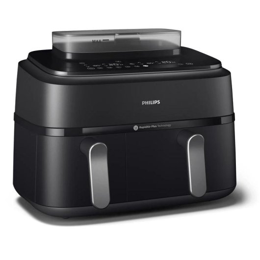 Freidora de Aire Philips NA551/00 9 L 2750 W Doble Cesta con Vapor