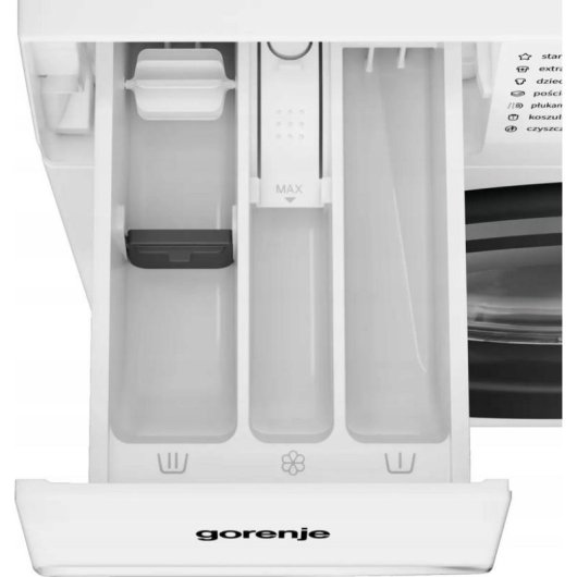 Lavadora Carga Frontal Gorenje G200 WG2P84A32/PL 8Kg 1400rpm Clase A Blanca