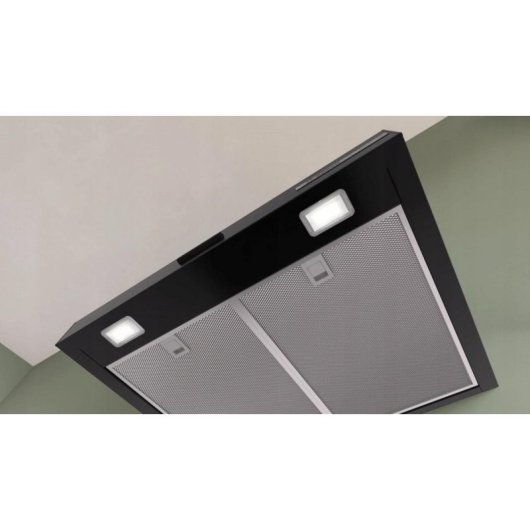 Cappa aspirante Bosch DWB63BC60 a parete 60 cm nera con LED