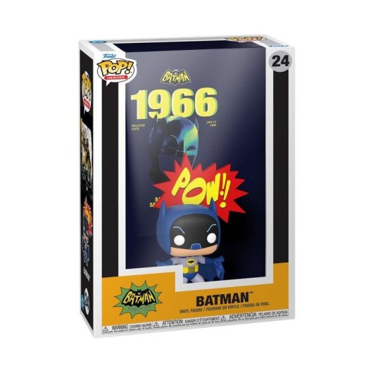 Figura Funko Pop! Portada VHS Batman DC Serie Clásica con Caja Protectora