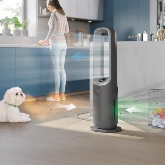 Luftreiniger Philips AMF870/15 3-in-1 Ventilator Heizgerät HEPA Wi-Fi