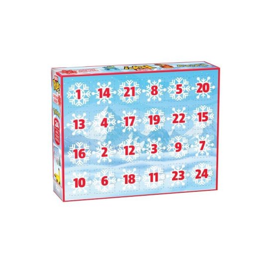 Calendário de Advént Funko Bitty Pop Pokémon 24 miniaturas vinil