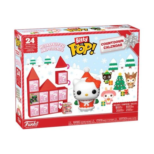 Calendário de Natal Funko Bitty Pop! Hello Kitty and Friends 24 surpresas