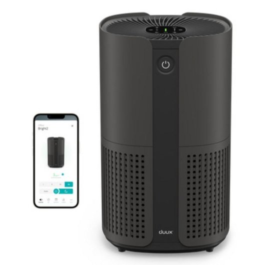 Purificateur d'air Duux Bright 2 Smart HEPA H13 Wi-Fi Noir 210 m3/h
