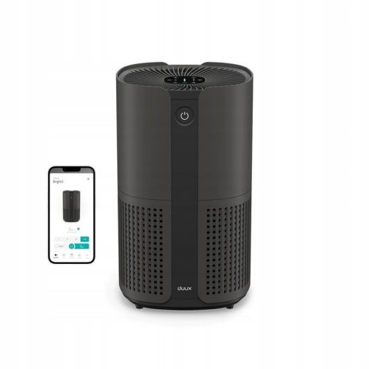Purificateur d'air Duux Bright 2 Smart HEPA H13 Wi-Fi Noir 210 m3/h