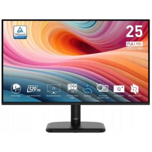Monitor MSI PRO MP251L E2 24,5" Full HD 120 Hz IPS 1 ms MPRT