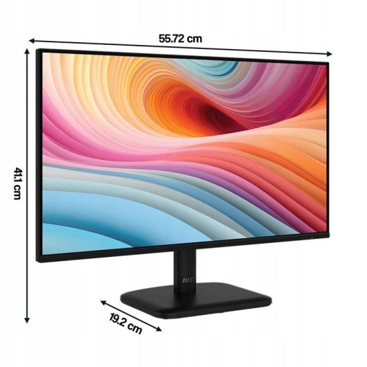 Monitor MSI PRO MP251L E2 24,5" Full HD 120 Hz IPS 1 ms MPRT