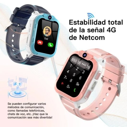 Blackview Z40 Pro GPS LBS WiFi 1,85'' Rose Taille Unique Étanche Enfant