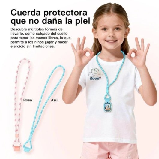 Blackview Z40 Pro GPS LBS WiFi 1,85'' Rose Taille Unique Étanche Enfant