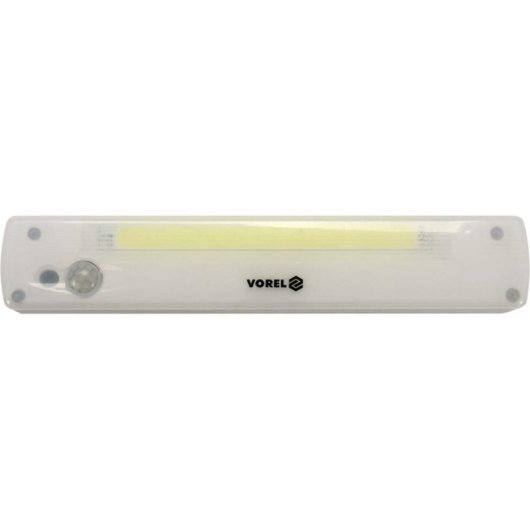 Lámpara Nocturna VOREL COB LED 120 lm Sensor de Movimiento y Luz Ambiental