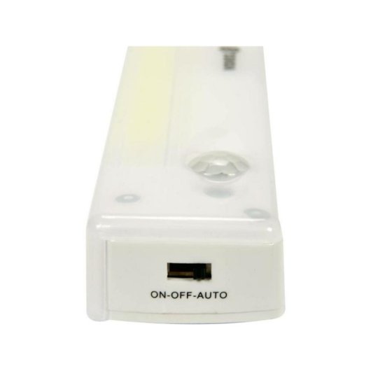 Lámpara Nocturna VOREL COB LED 120 lm Sensor de Movimiento y Luz Ambiental