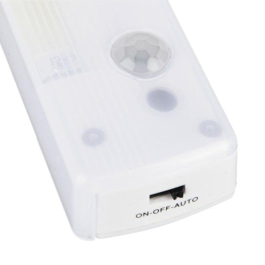 Lámpara Nocturna VOREL COB LED 120 lm Sensor de Movimiento y Luz Ambiental