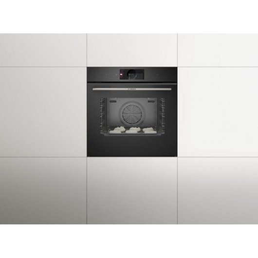 Horno Multifunción Bosch HBG571EB4 71L 60cm Pirolítico A+ con Air Fry Negro