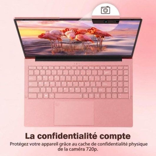 Portátil AUUSDA 15.6" AMD Ryzen 3 3250C 8GB 256GB SSD Windows 11 Pro Rosa