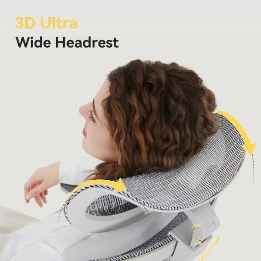 Cadeira Sihoo B300 Pro Ergonomica Preta 4D Lombar 6D Braços