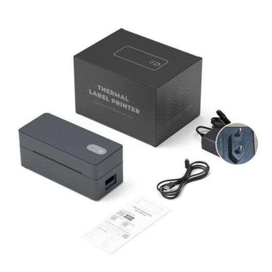 Imprimante d'etiquettes Nobrand Thermique Bluetooth 30-110 mm