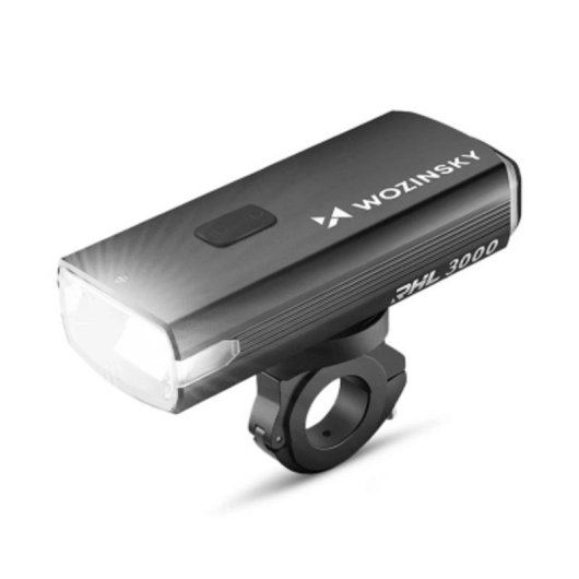 Luce Anteriore Wozinsky 5907769372476 LED 3000 lm 10000 mAh IPX6 Nero
