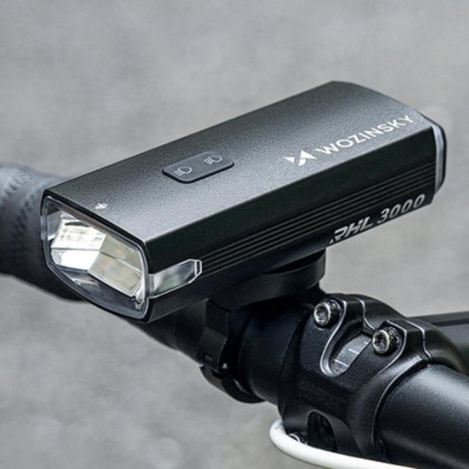 Luce Anteriore Wozinsky 5907769372476 LED 3000 lm 10000 mAh IPX6 Nero