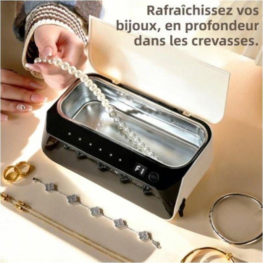 Nettoyeur ultrasonique Generique 430 ml USB Blanc