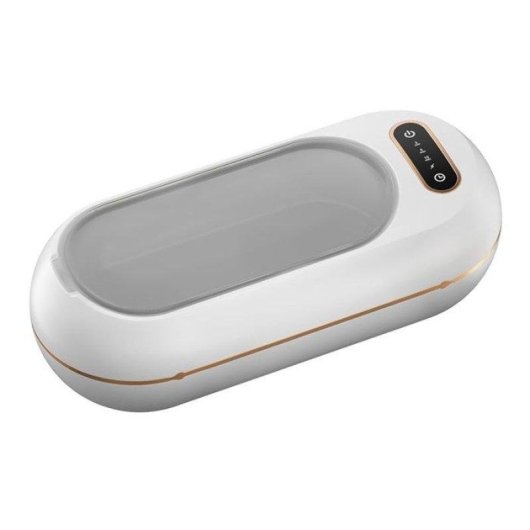 Nettoyeur ultrasonique Generique 47 kHz UV 3 minuteries 350 ml Blanc