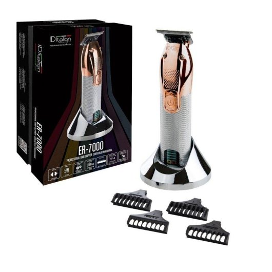 Cortapelos profesional Italian Design ER-7000 inalámbrico 240 min 4 peines