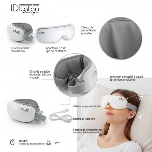 Lunettes de pressotherapie Italian Design Pressotherapy Relax Glasses