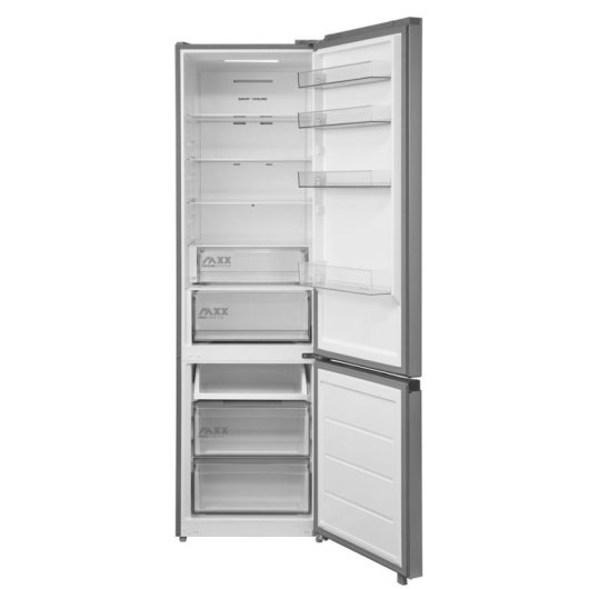 Frigorífico Combi Midea MDRB509FGE46 Total No Frost 201cm 360L E Inox