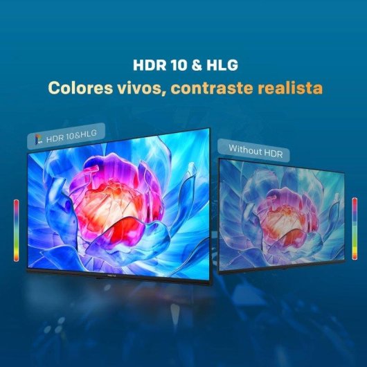 TV Metz QLED 32MQH7000Z 32" HD 60Hz Smart TV Google TV HDR10 Dolby Digital Plus