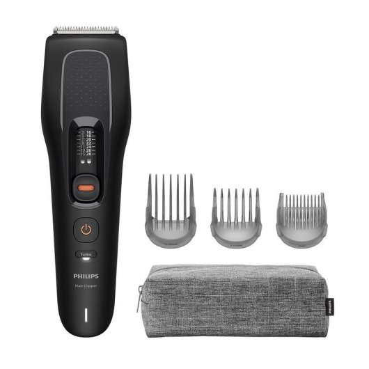 Cortapelos Philips HC5733/15 Inalámbrico 16 Longitudes 75min 3 Peines Carga Rápida
