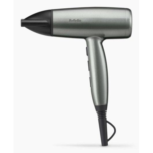 Secador de Cabelo Ionico BaByliss D581E 2100W 3 Temperaturas 2 Velocidades Preto e Prata