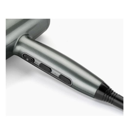 Secador de Cabelo Ionico BaByliss D581E 2100W 3 Temperaturas 2 Velocidades Preto e Prata