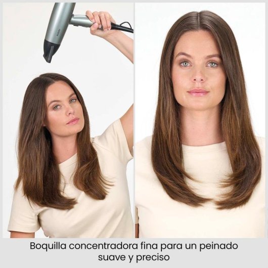Secador de Cabelo Ionico BaByliss D581E 2100W 3 Temperaturas 2 Velocidades Preto e Prata