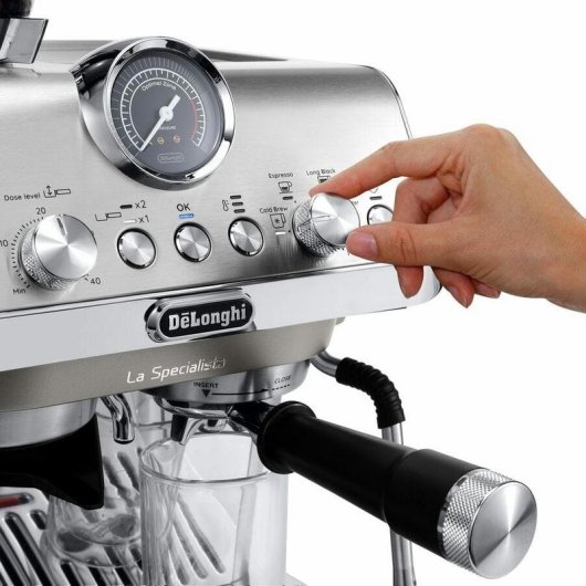 Caffettiera espresso DeLonghi EC9255.M 1,7 L 15 bar 2 tazze con macinacaffè