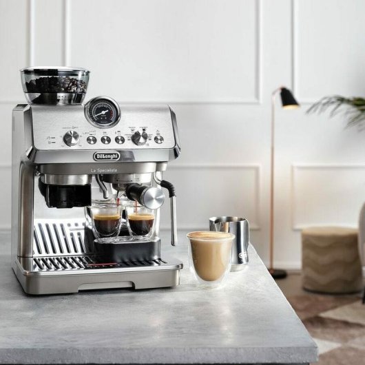 Caffettiera espresso DeLonghi EC9255.M 1,7 L 15 bar 2 tazze con macinacaffè