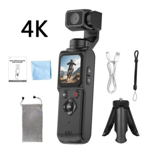 Camera sportive Nobrand 4K 64 MP WiFi BT sans UltraWide ni stabilisation avancee