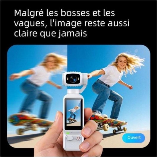 Camera sport Nobrand 1080P EIS sans UltraWide 1,97 pouces
